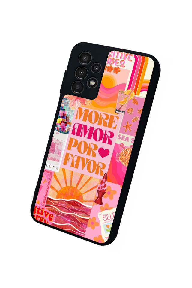 Samsung Galaxy A23 Uyumlu Poster Tasarımlı Glossy Premium Kılıf