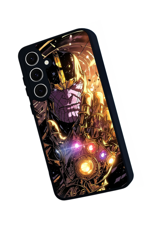 Samsung Galaxy S24 FE Uyumlu Thanos Tasarımlı Glossy Premium Kılıf