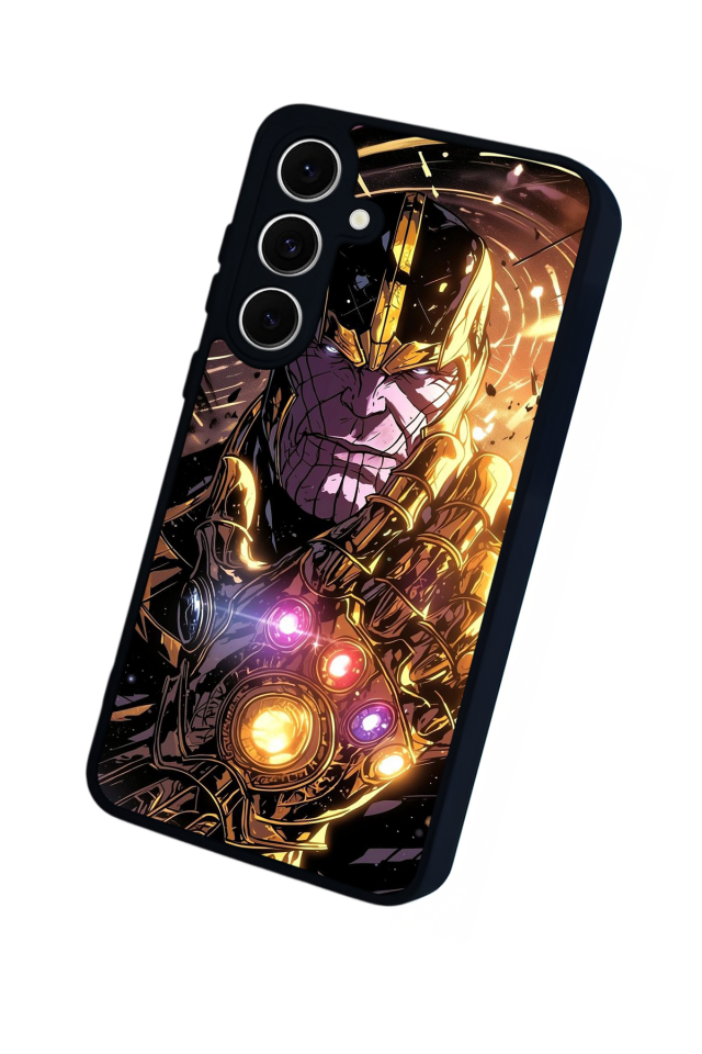 Samsung Galaxy S24 FE Uyumlu Thanos Tasarımlı Glossy Premium Kılıf