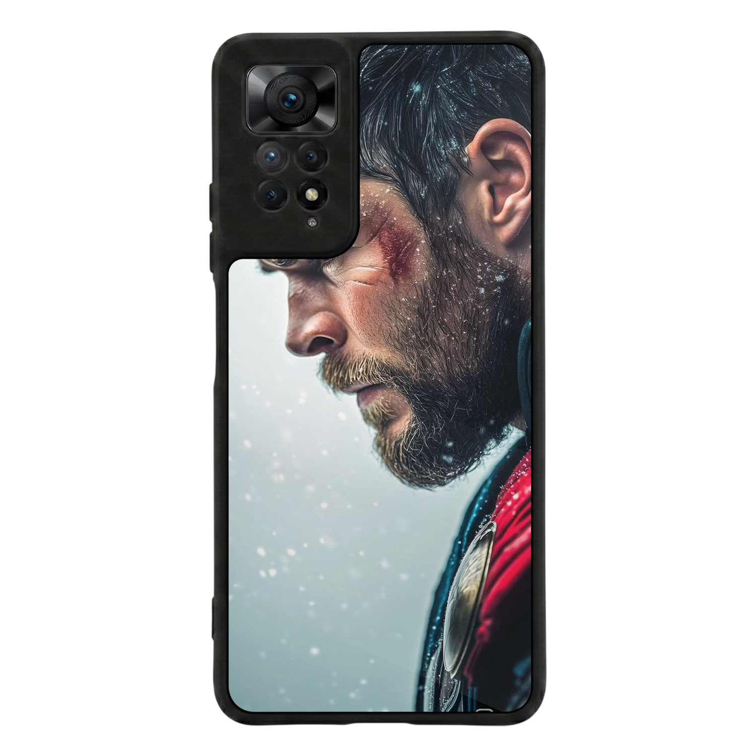 Xiaomi Redmi Note 12 Pro Uyumlu Thor Tasarımlı Glossy Premium Kılıf