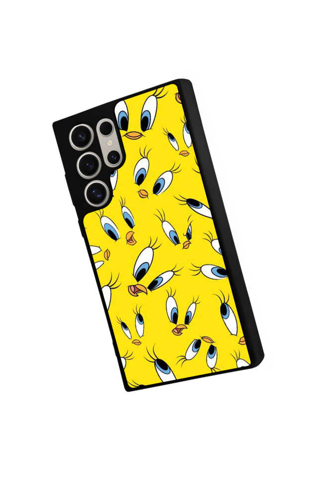 Samsung Galaxy S24 Ultra Uyumlu Tweety Tasarımlı Glossy Premium Kılıf