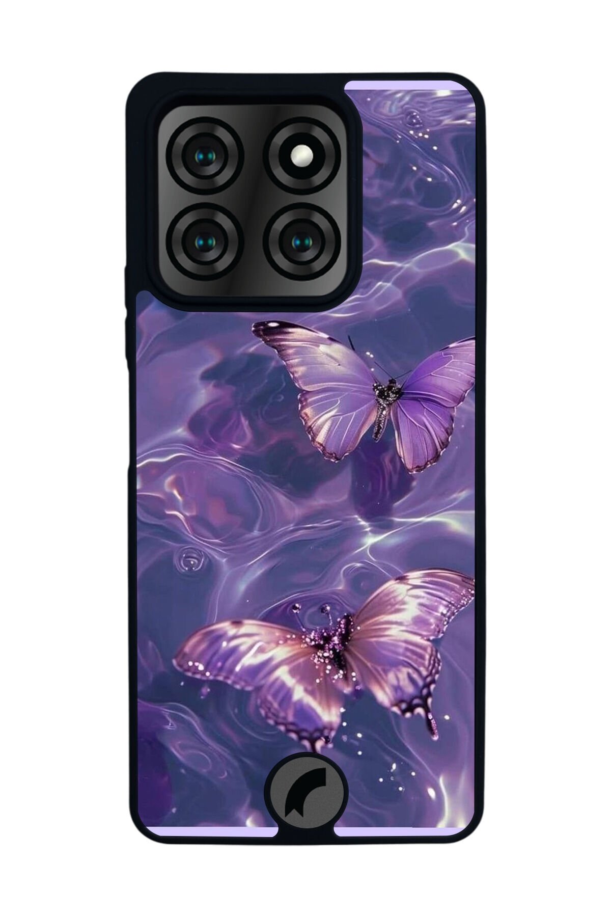 Reeder S71 Uyumlu Kelebek Tasarımlı Glossy Premium Kılıf