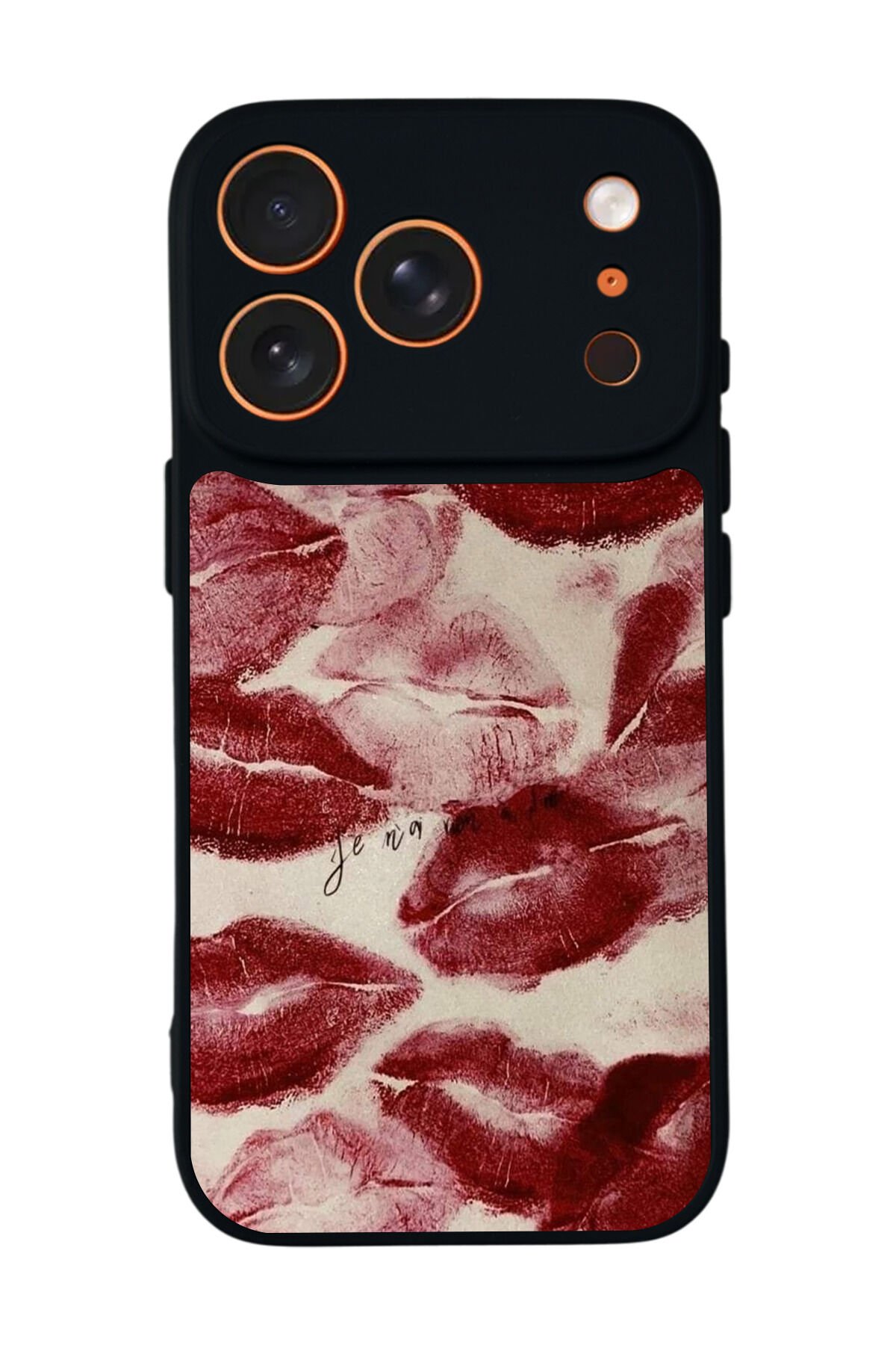 iPhone 17 Pro Uyumlu Dudak Tasarımlı Glossy Premium Kılıf