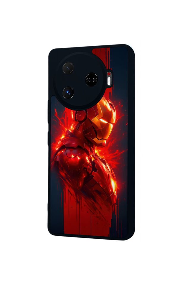 Tecno Camon 30 Pro Uyumlu Iron Man ( Demir Adam ) Tasarımlı Glossy Premium Kılıf