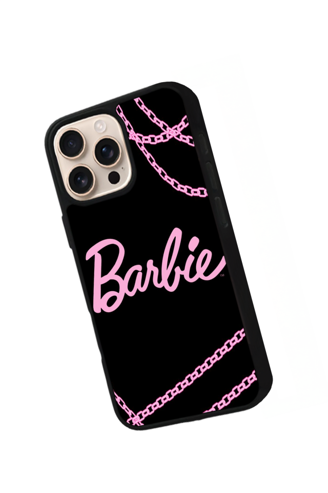 iPhone 16 Pro Uyumlu Barbie Tasarımlı Glossy Premium Kılıf
