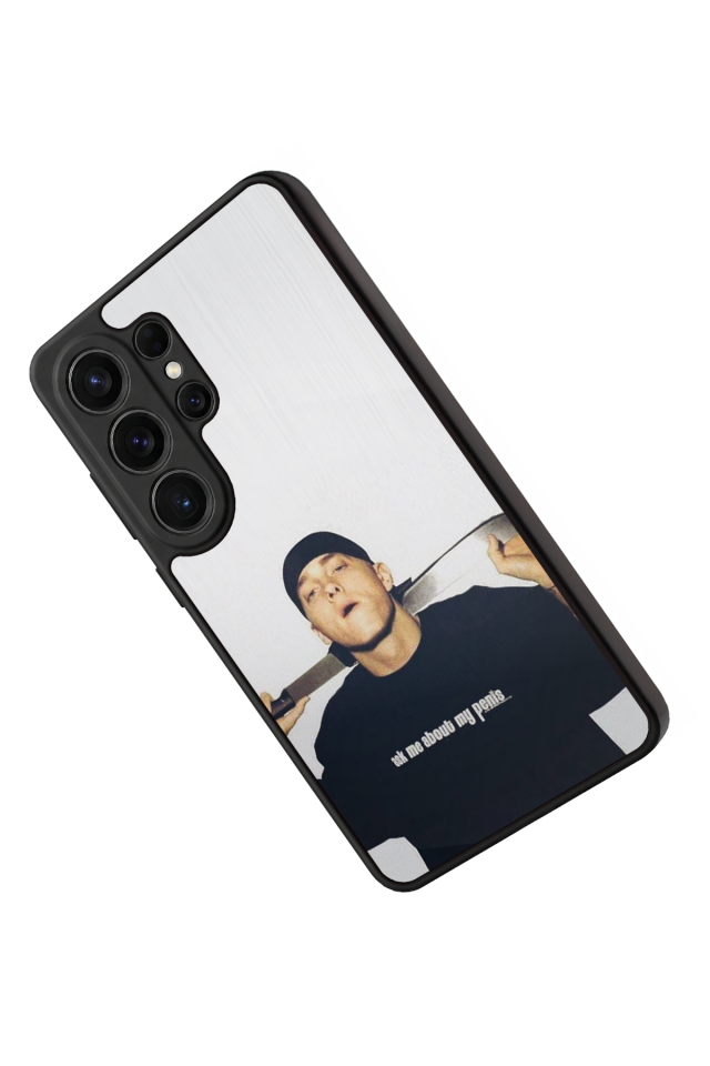 Samsung Galaxy S26 Ultra Uyumlu Eminem Tasarımlı Glossy Premium Kılıf
