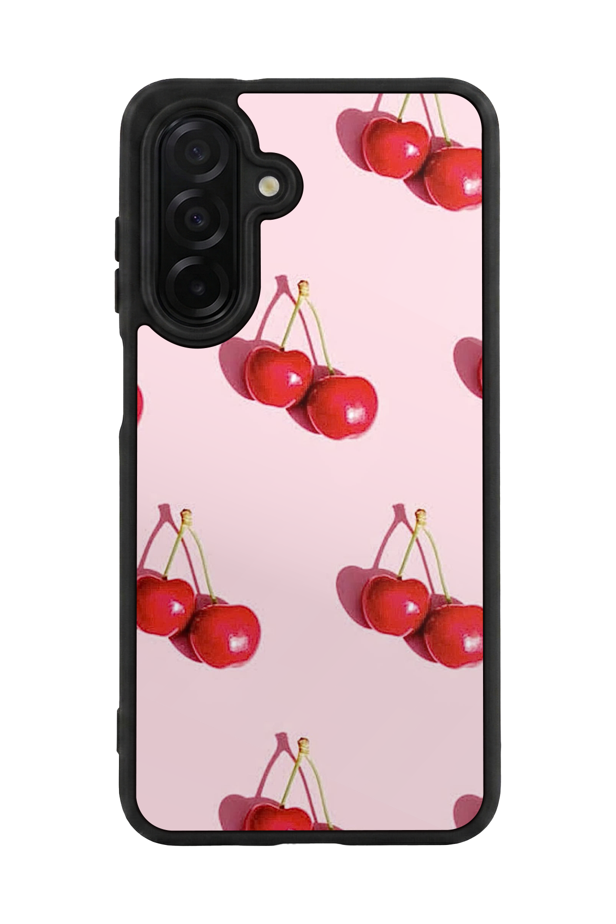 Samsung Galaxy A36 Uyumlu Kiraz Tasarımlı Glossy Premium Kılıf