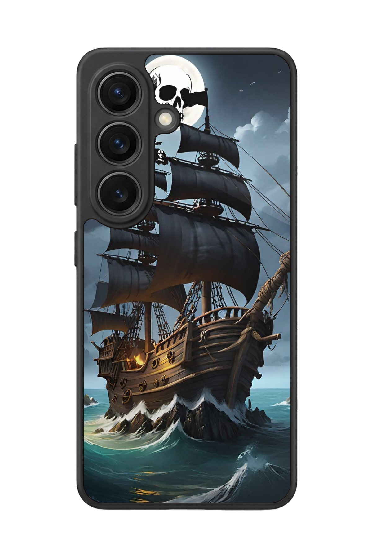 Samsung Galaxy S26 Uyumlu Korsan Tasarımlı Glossy Premium Kılıf