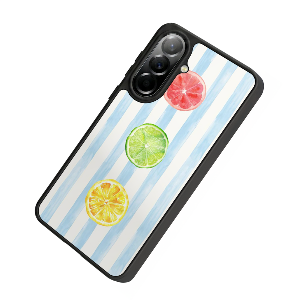 Samsung Galaxy A57 Uyumlu Line Art Tasarımlı Glossy Premium Kılıf