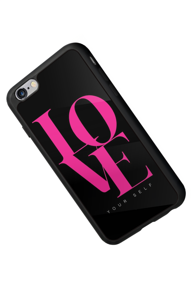 iPhone 6s Plus Uyumlu Love Tasarımlı Glossy Premium Kılıf