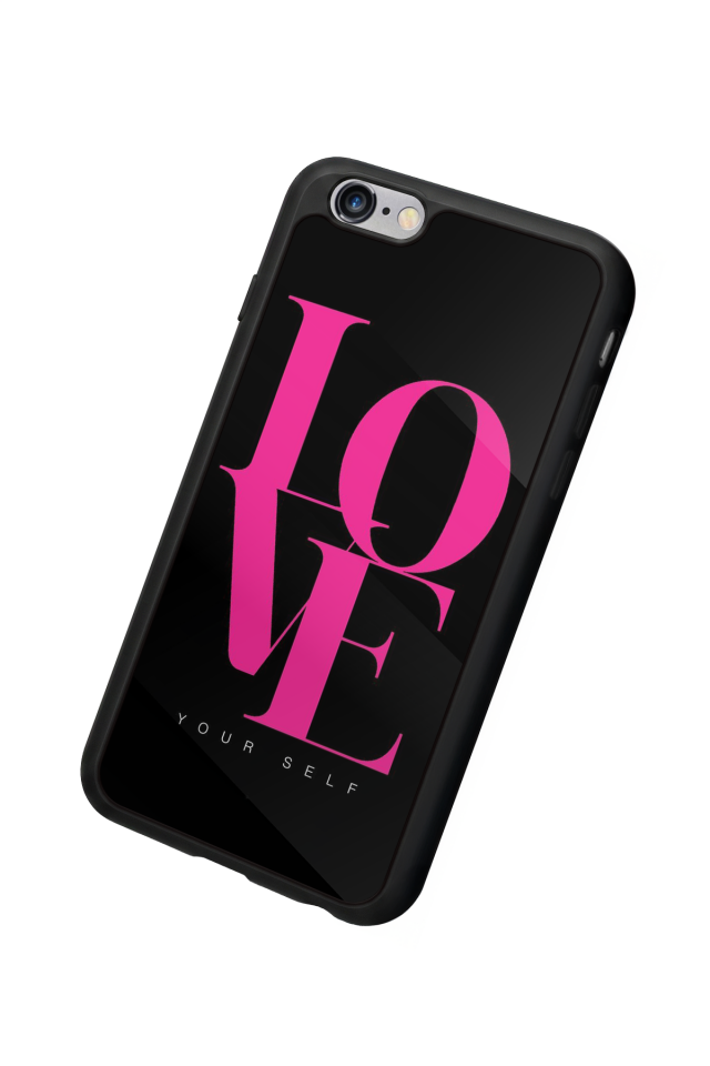 iPhone 6s Plus Uyumlu Love Tasarımlı Glossy Premium Kılıf