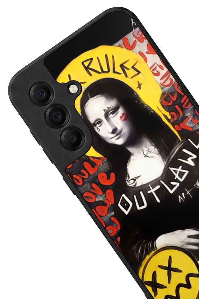 Samsung Galaxy A17 Uyumlu Monalisa Tasarımlı Glossy Premium Kılıf