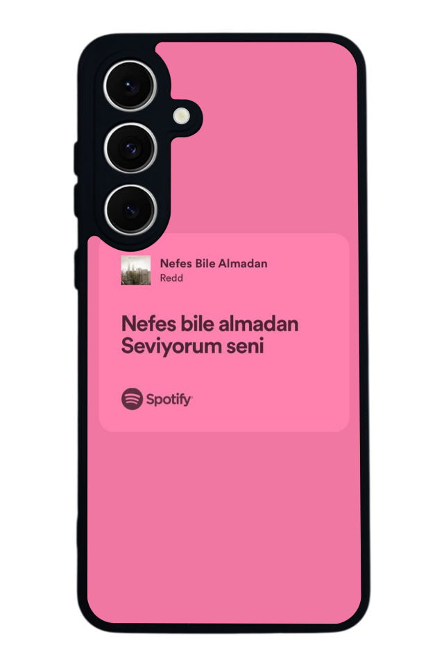 Samsung Galaxy A16 Uyumlu Sarki Sozleri Tasarımlı Glossy Premium Kılıf