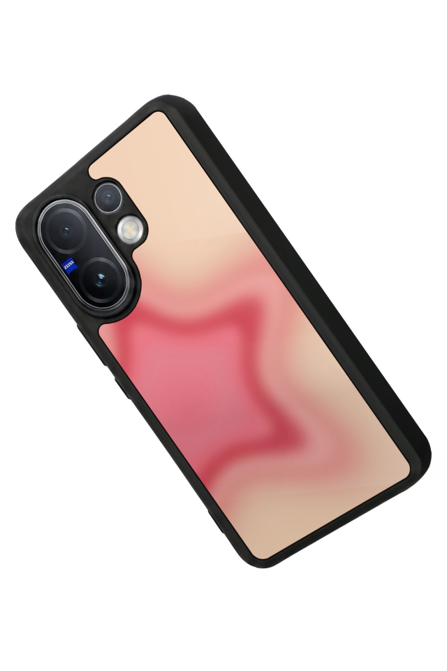 Vivo V60 Uyumlu Soft Degrade Tasarımlı Glossy Premium Kılıf