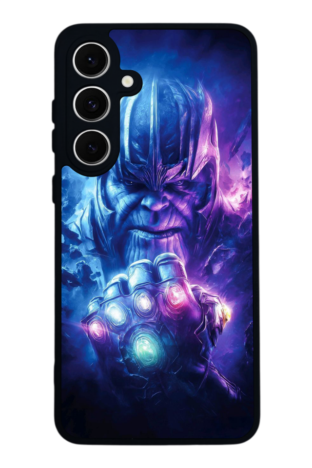 Samsung Galaxy S24 FE Uyumlu Thanos Tasarımlı Glossy Premium Kılıf