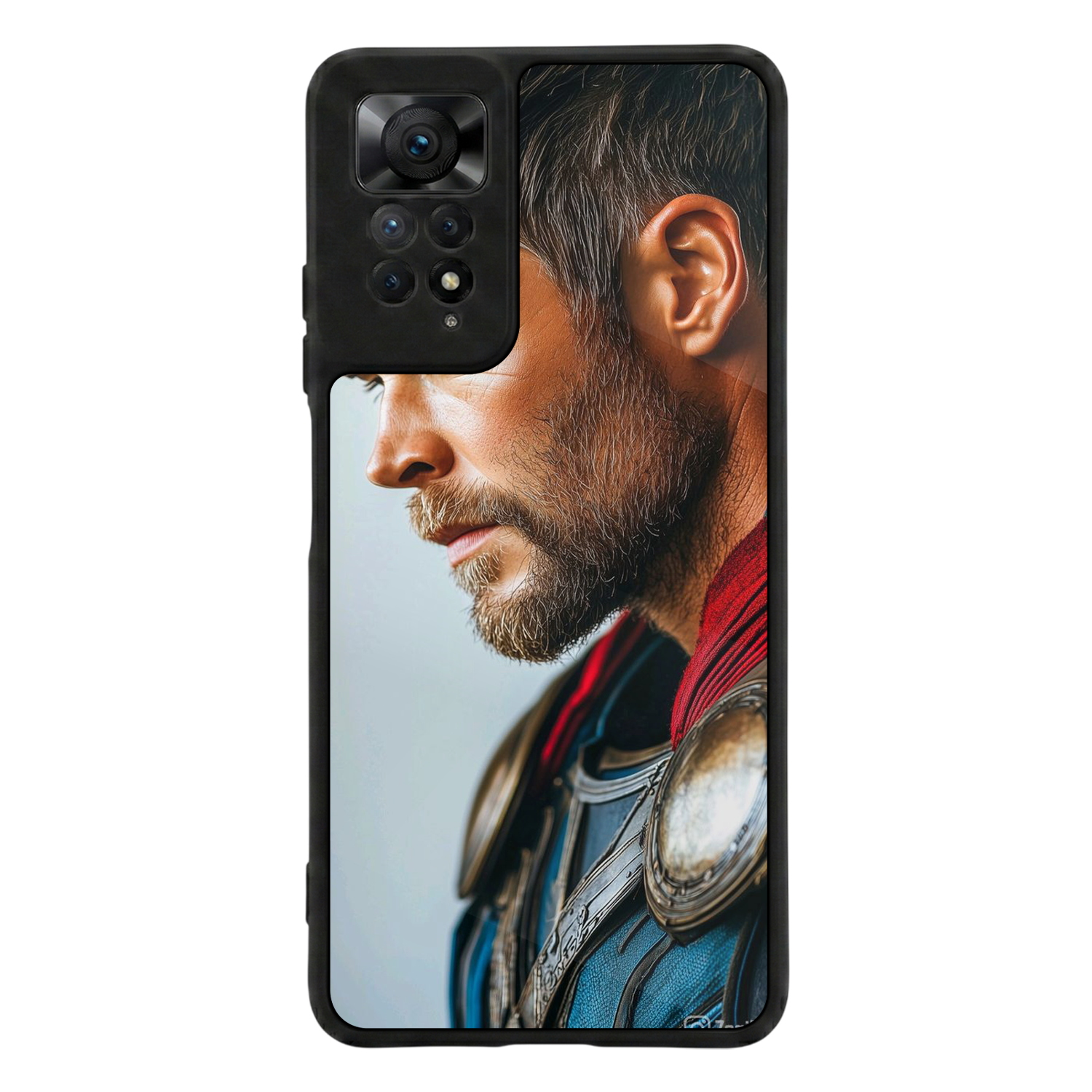 Xiaomi Redmi Note 12 Pro Uyumlu Thor Tasarımlı Glossy Premium Kılıf