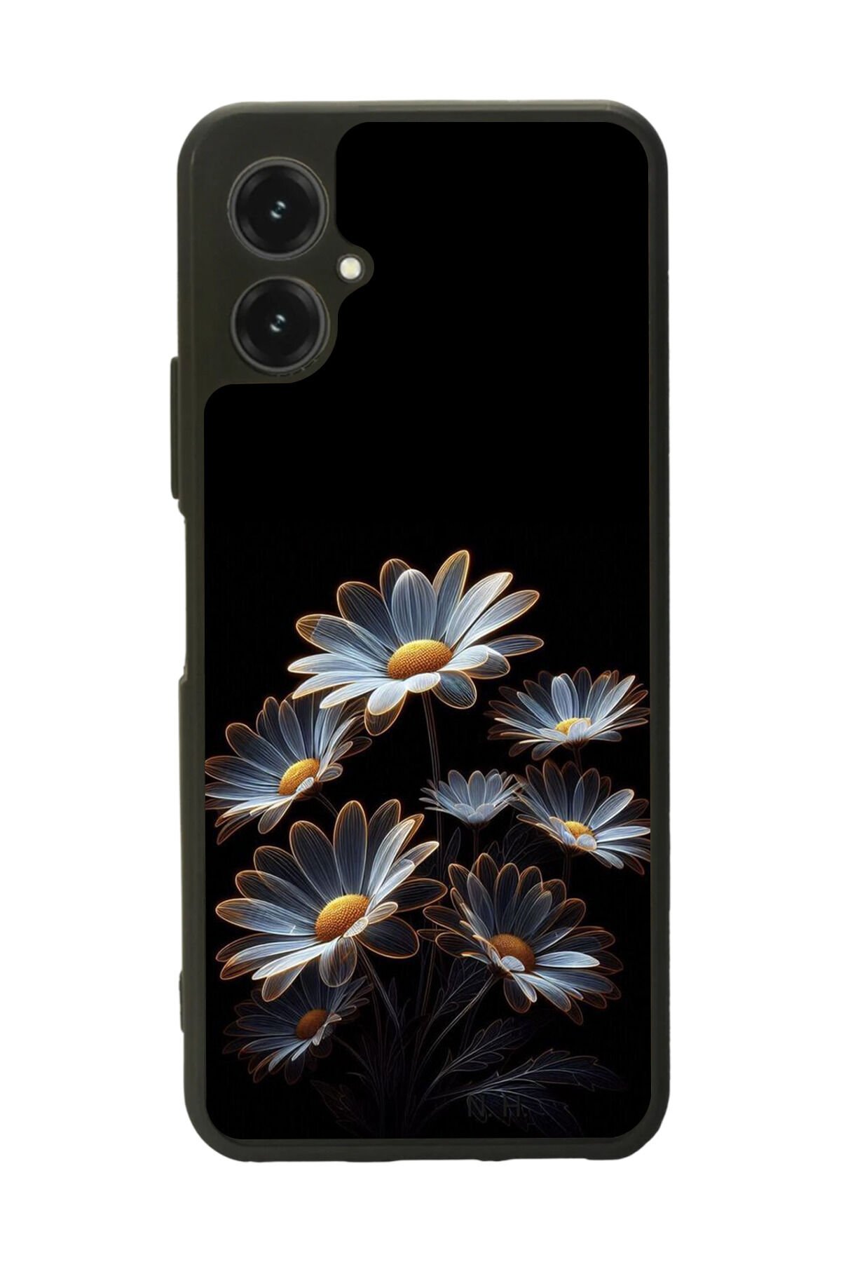 Omix X5 Uyumlu Cicek Tasarımlı Glossy Premium Kılıf