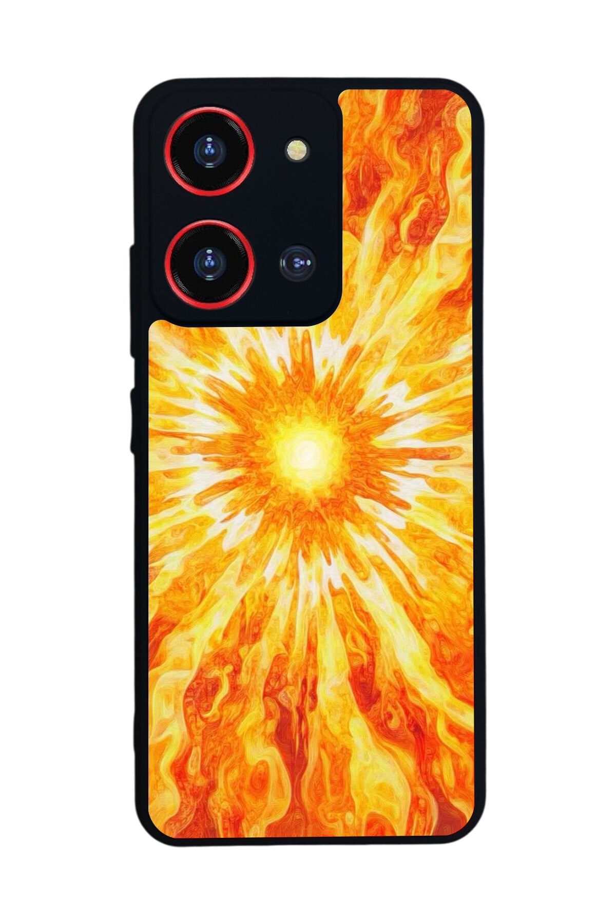 Reeder S19 Max Pro S 108MP Uyumlu Gunes Tasarımlı Glossy Premium Kılıf