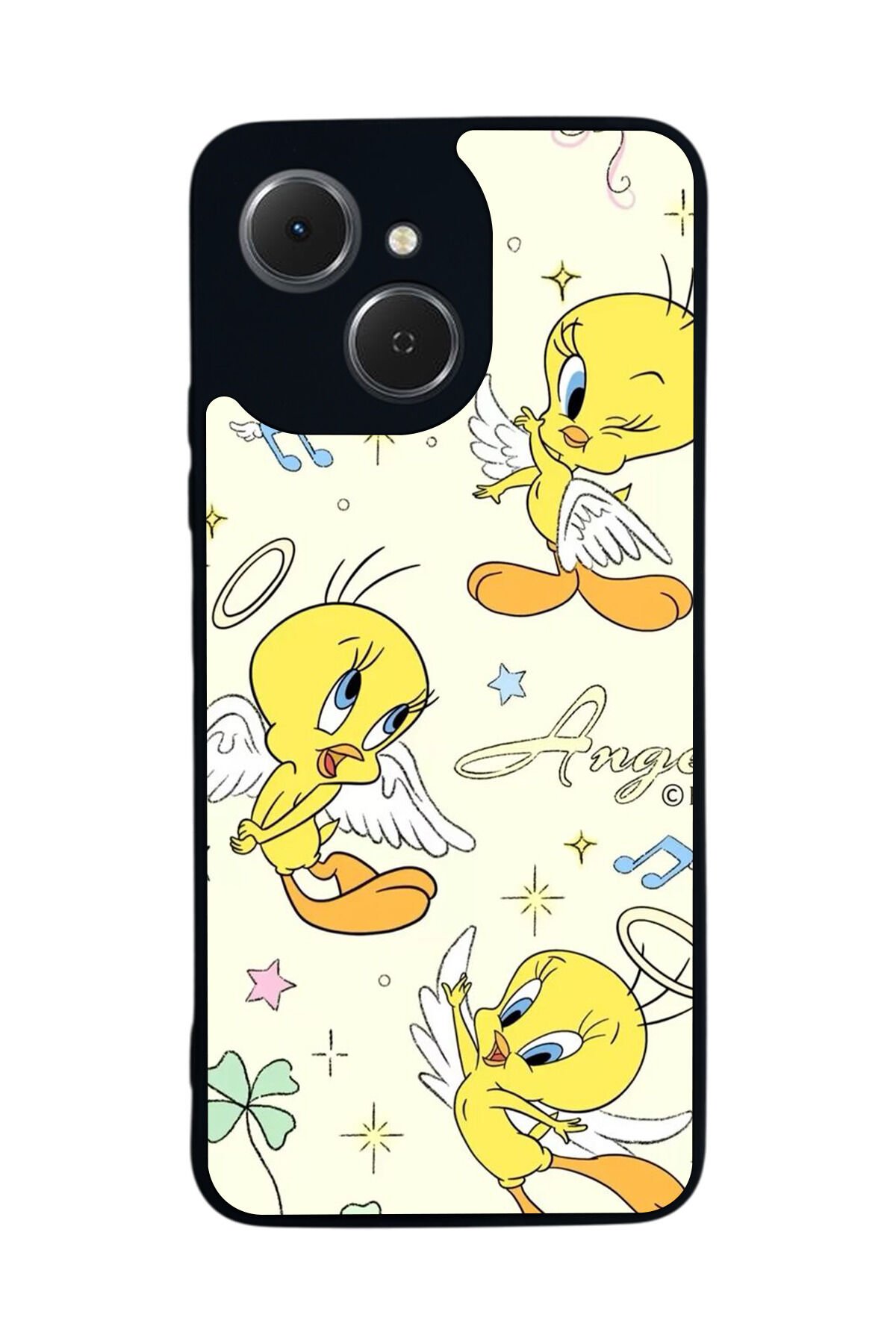 Tecno Spark 40C Uyumlu Tweety Tasarımlı Glossy Premium Kılıf