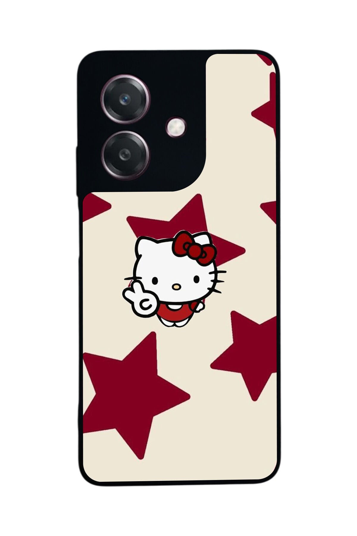 Oppo A3 5G Uyumlu HelloKitty Tasarımlı Glossy Premium Kılıf