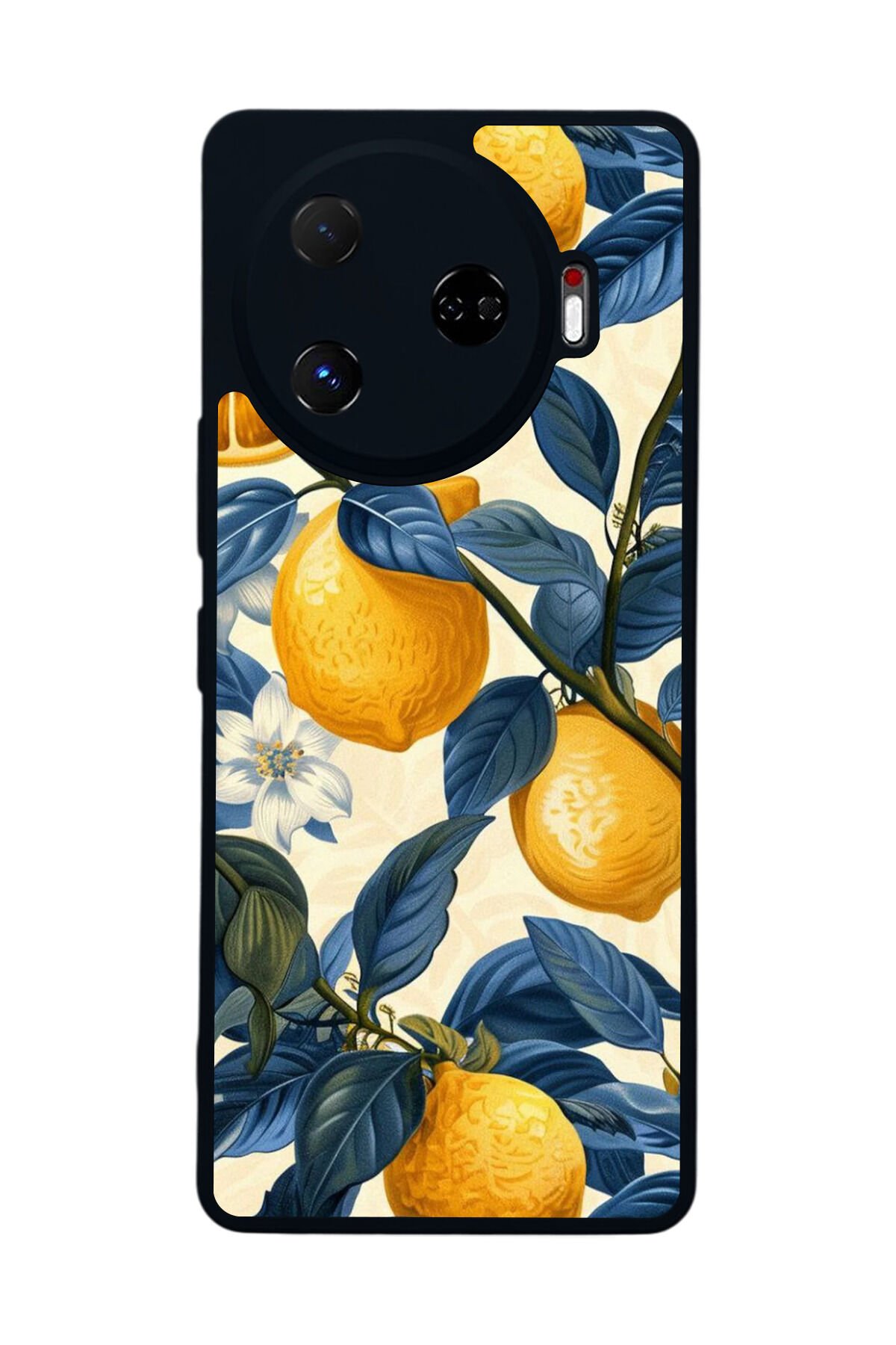 Tecno Camon 30 Pro Uyumlu Limon Tasarımlı Glossy Premium Kılıf