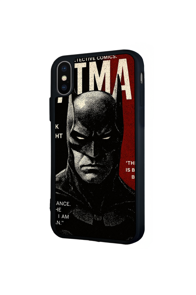 iPhone XS Max Uyumlu Batman Tasarımlı Glossy Premium Kılıf