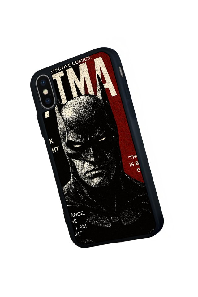 iPhone XS Max Uyumlu Batman Tasarımlı Glossy Premium Kılıf