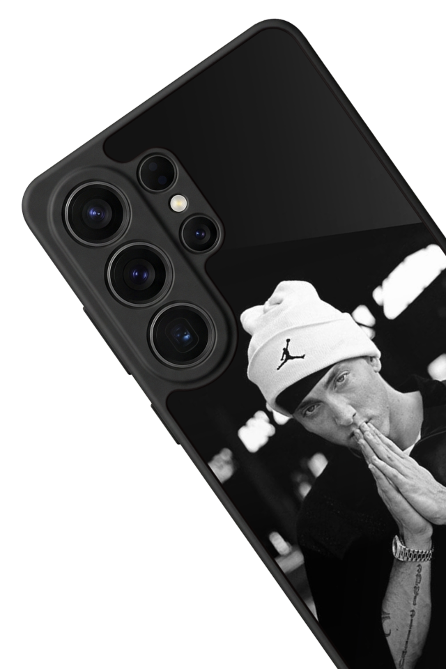 Samsung Galaxy S26 Ultra Uyumlu Eminem Tasarımlı Glossy Premium Kılıf