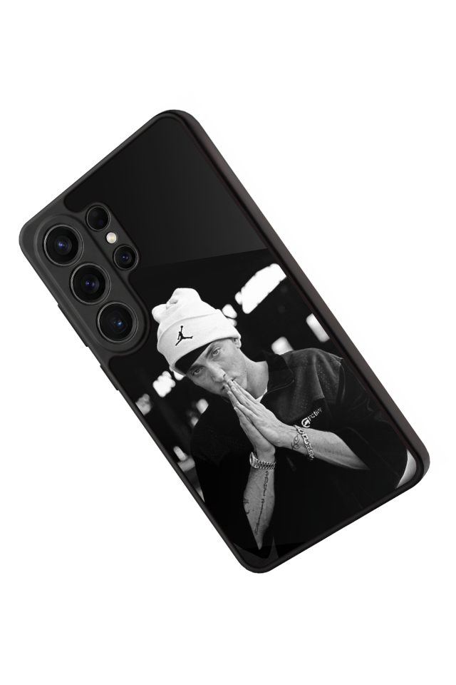 Samsung Galaxy S26 Ultra Uyumlu Eminem Tasarımlı Glossy Premium Kılıf