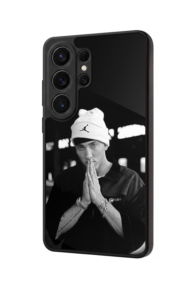 Samsung Galaxy S26 Ultra Uyumlu Eminem Tasarımlı Glossy Premium Kılıf