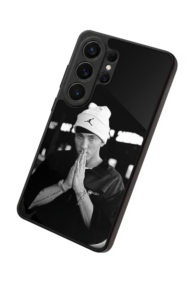 Samsung Galaxy S26 Ultra Uyumlu Eminem Tasarımlı Glossy Premium Kılıf