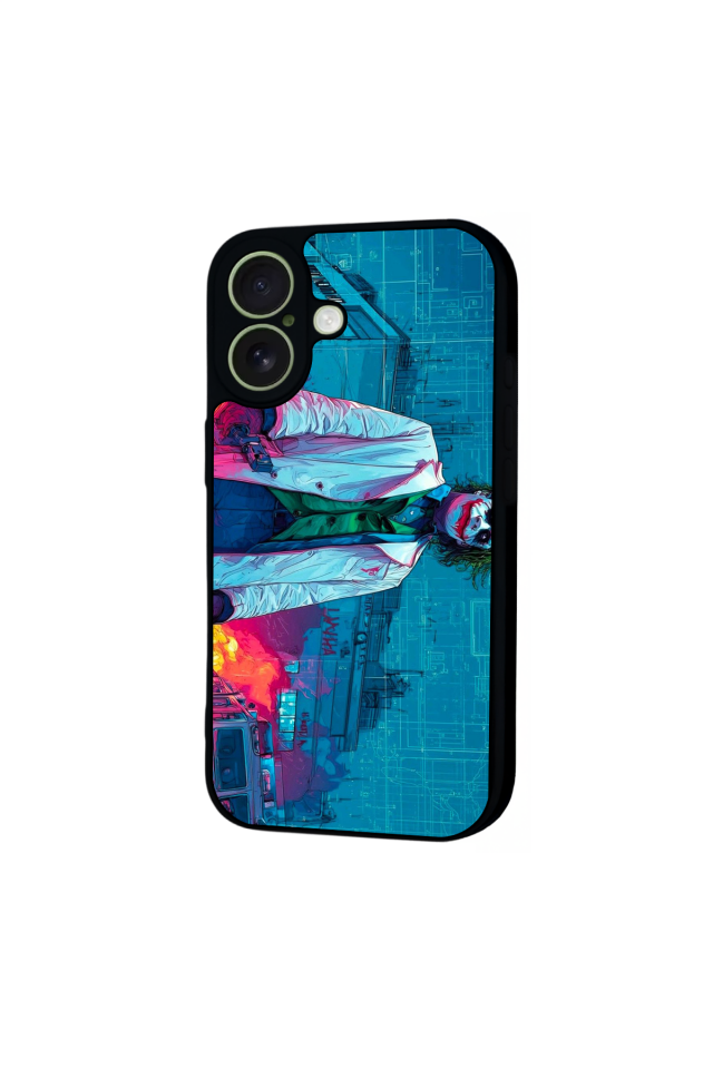 iPhone 17 Uyumlu Joker Tasarımlı Glossy Premium Kılıf