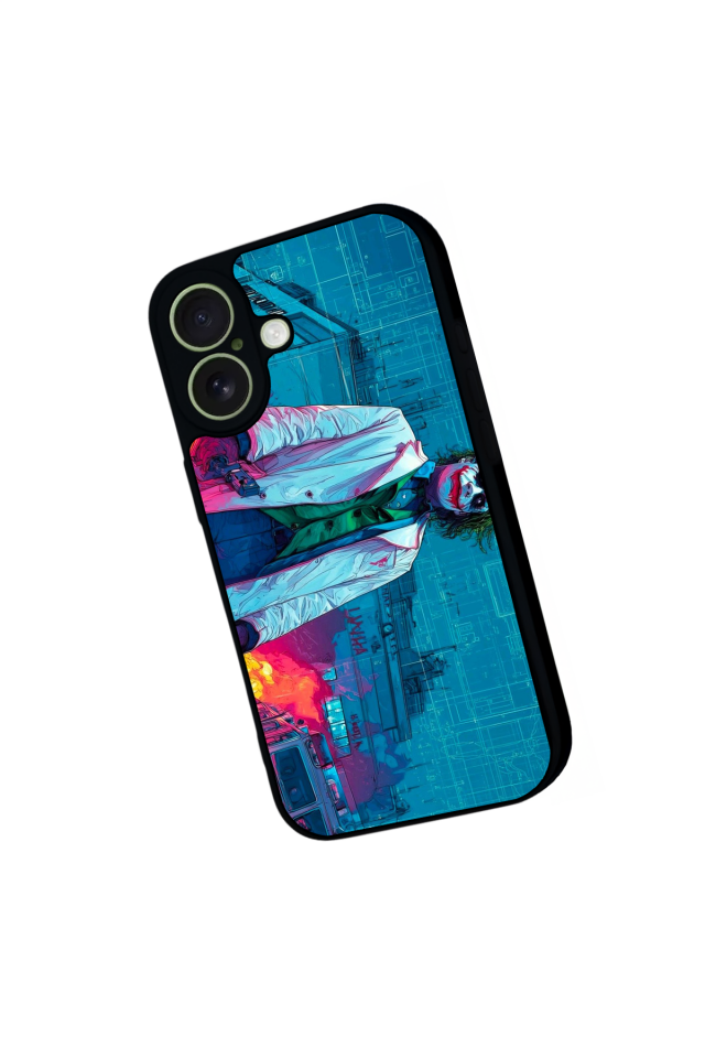 iPhone 17 Uyumlu Joker Tasarımlı Glossy Premium Kılıf