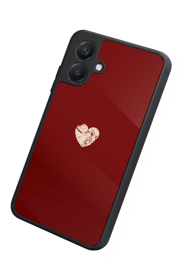 Samsung Galaxy A07 Uyumlu Kalp Love Tasarımlı Glossy Premium Kılıf