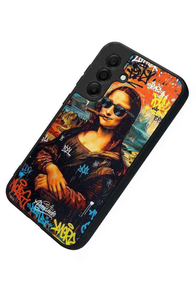 Samsung Galaxy A17 Uyumlu Monalisa Tasarımlı Glossy Premium Kılıf