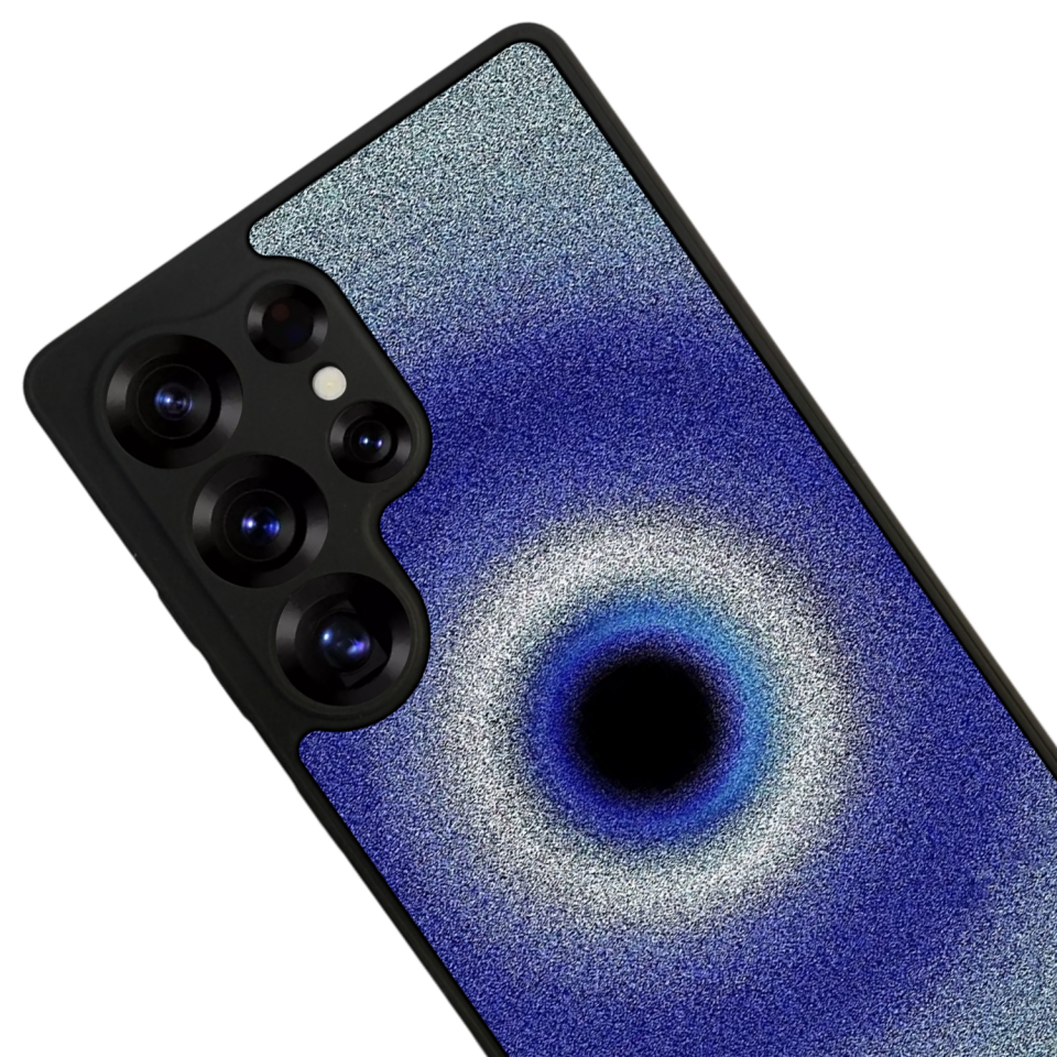 Samsung Galaxy S25 Ultra Uyumlu Nazar Tasarımlı Glossy Premium Kılıf