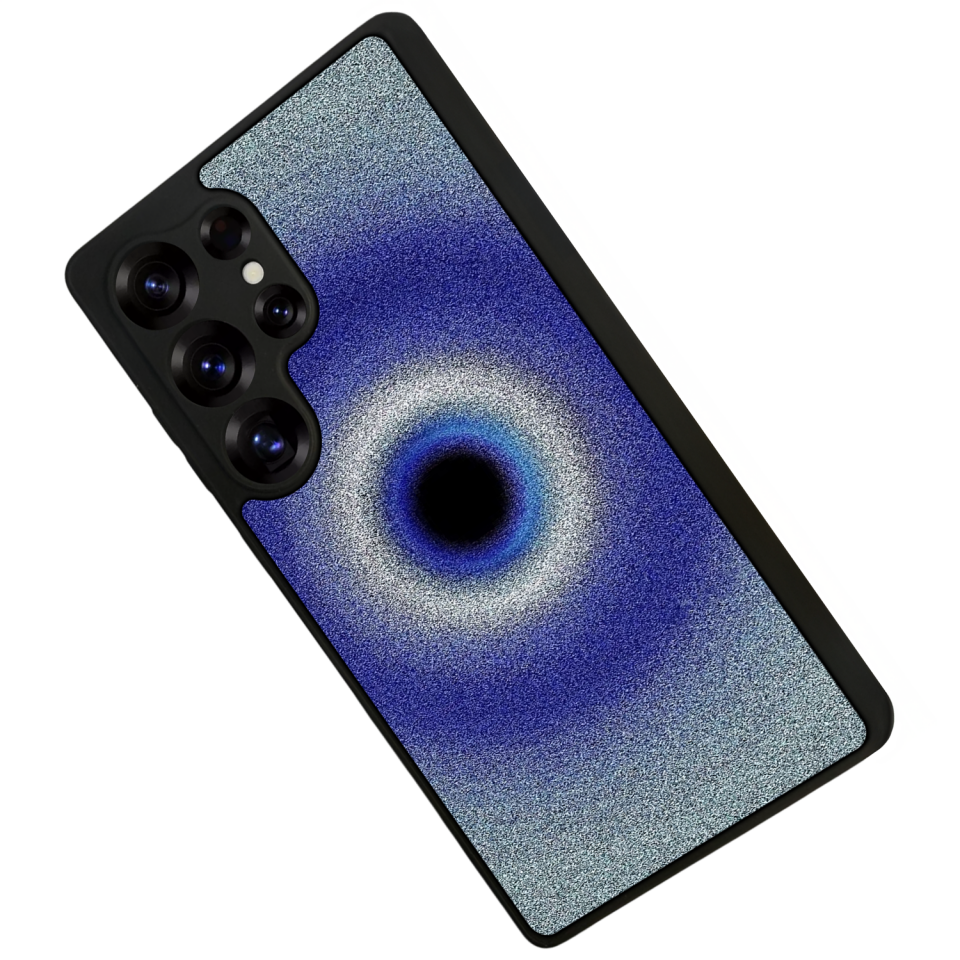 Samsung Galaxy S25 Ultra Uyumlu Nazar Tasarımlı Glossy Premium Kılıf