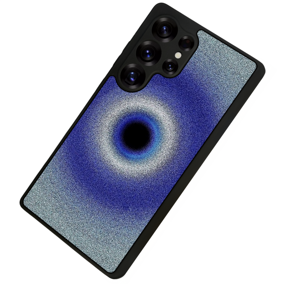 Samsung Galaxy S25 Ultra Uyumlu Nazar Tasarımlı Glossy Premium Kılıf