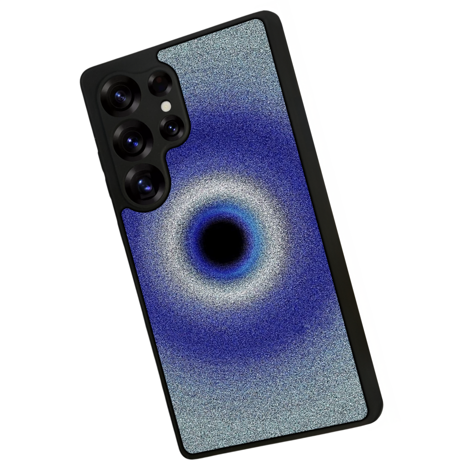 Samsung Galaxy S25 Ultra Uyumlu Nazar Tasarımlı Glossy Premium Kılıf