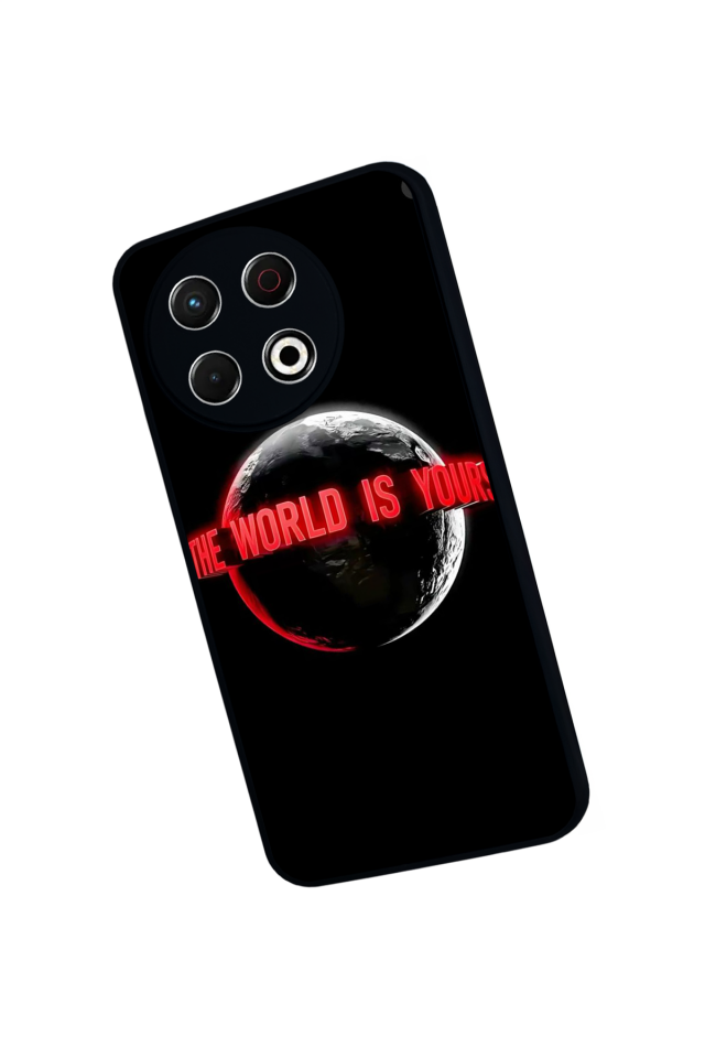 Tecno Spark 30 Pro Uyumlu Scarface Tasarımlı Glossy Premium Kılıf