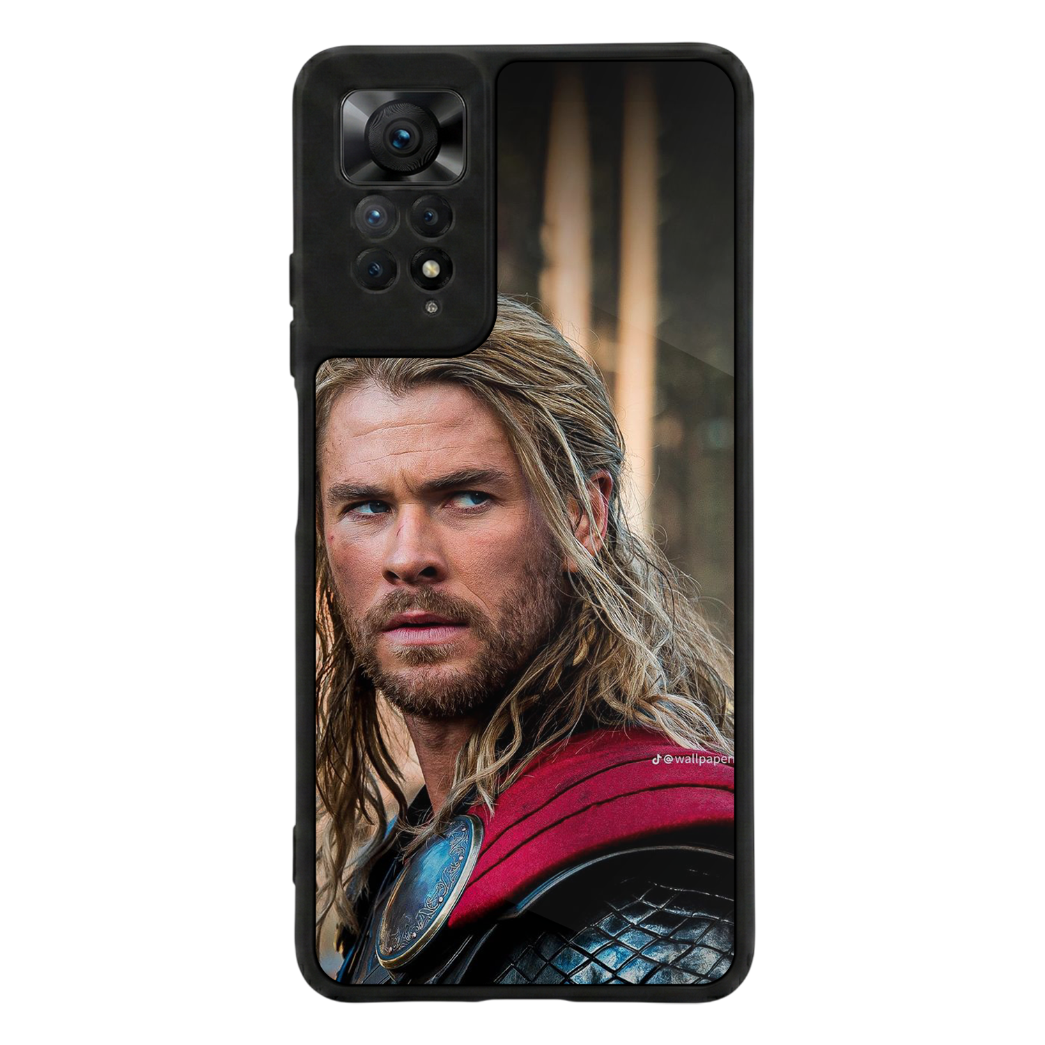 Xiaomi Redmi Note 12 Pro Uyumlu Thor Tasarımlı Glossy Premium Kılıf