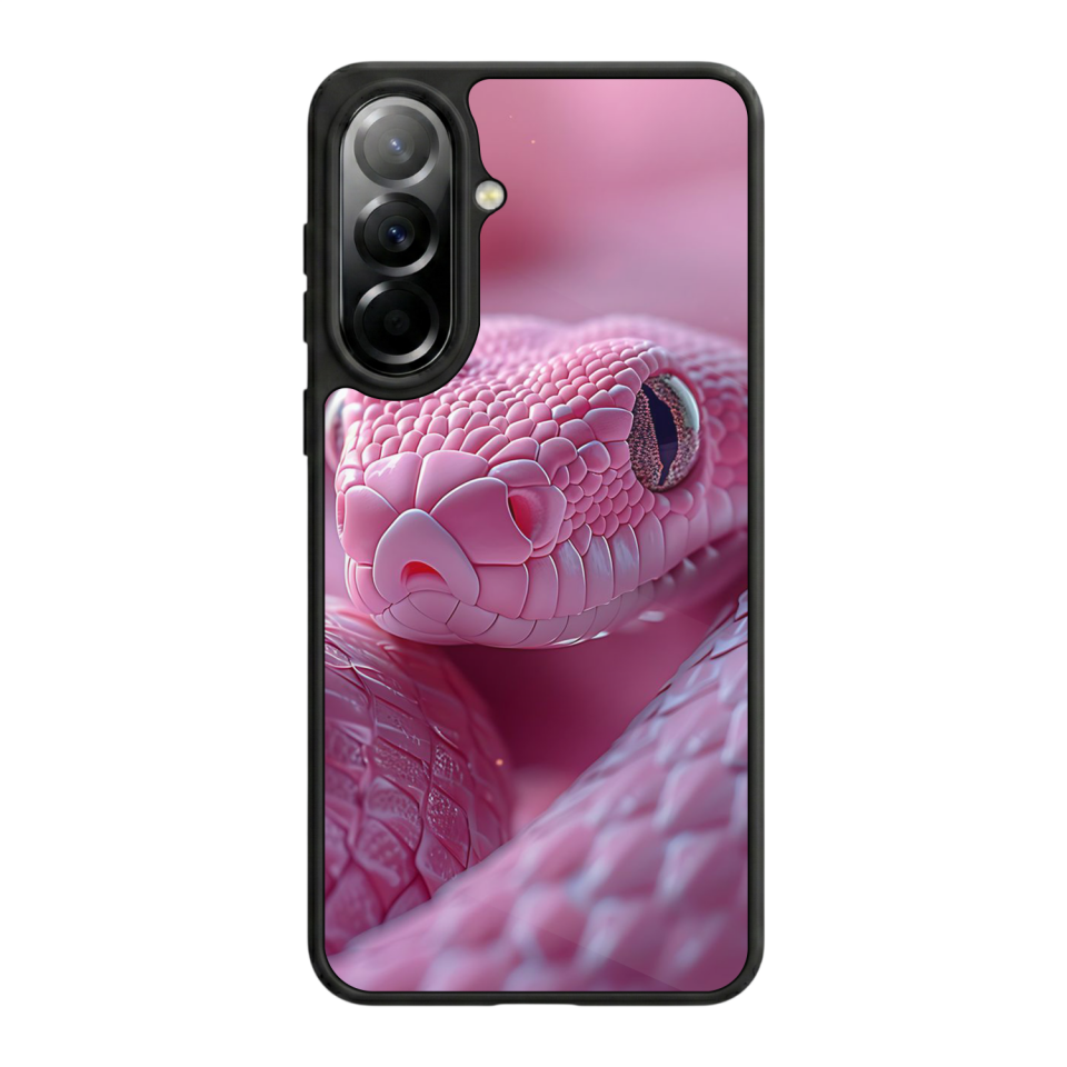 Samsung Galaxy A37 Uyumlu Yılan Tasarımlı Glossy Premium Kılıf