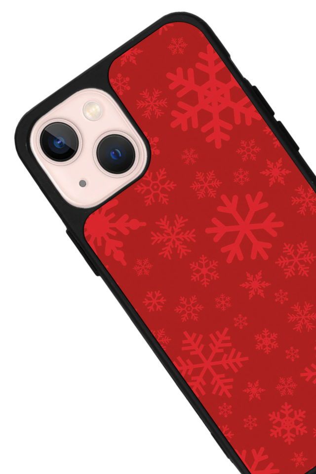 iPhone 15 Uyumlu Yilbasi Christmas Tasarımlı Glossy Premium Kılıf