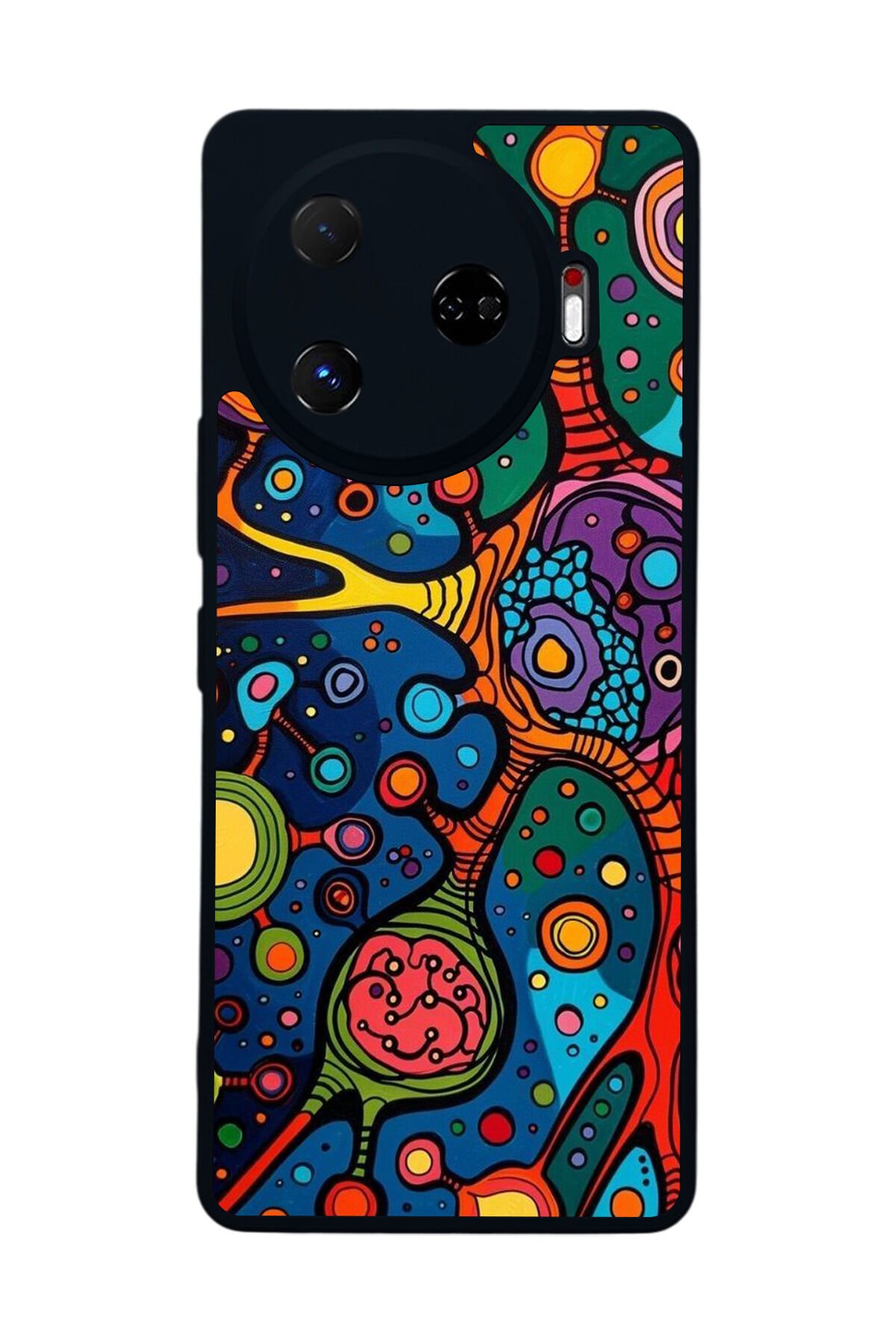 Tecno Camon 30 Pro Uyumlu Abstract Tasarımlı Glossy Premium Kılıf