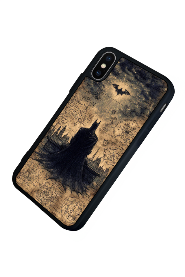 iPhone XS Max Uyumlu Batman Tasarımlı Glossy Premium Kılıf