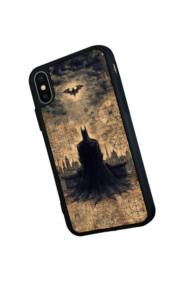 iPhone XS Max Uyumlu Batman Tasarımlı Glossy Premium Kılıf