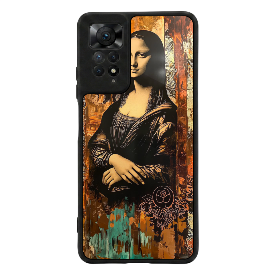 Xiaomi Redmi Note 11 Pro Uyumlu Monalisa Tasarımlı Glossy Premium Kılıf