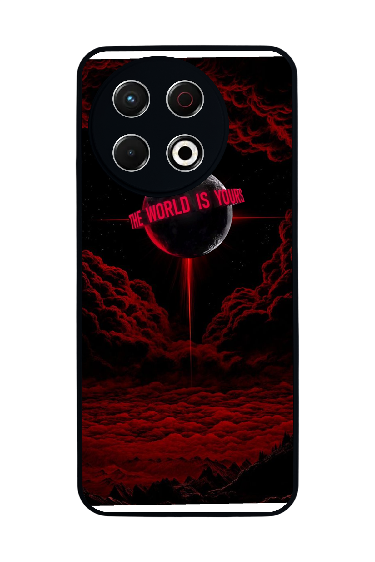 Tecno Spark 30 Pro Uyumlu Scarface Tasarımlı Glossy Premium Kılıf