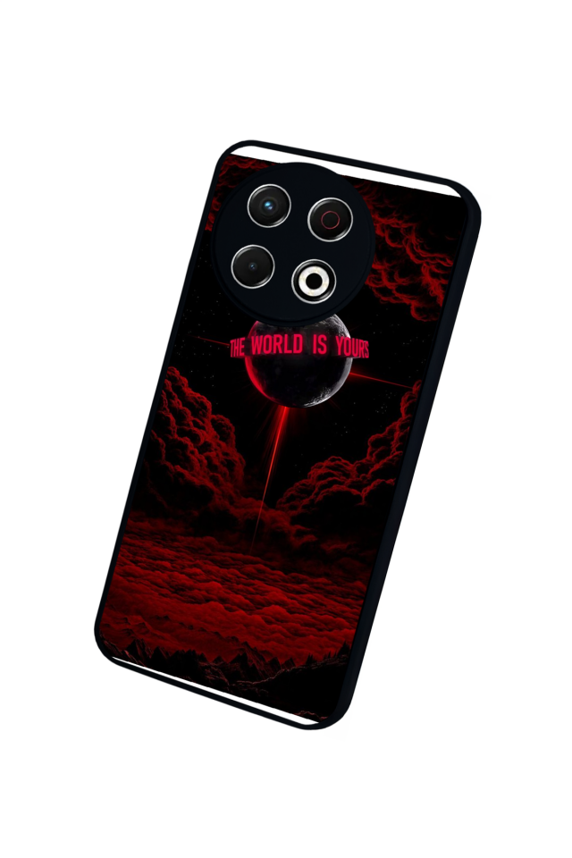 Tecno Spark 30 Pro Uyumlu Scarface Tasarımlı Glossy Premium Kılıf