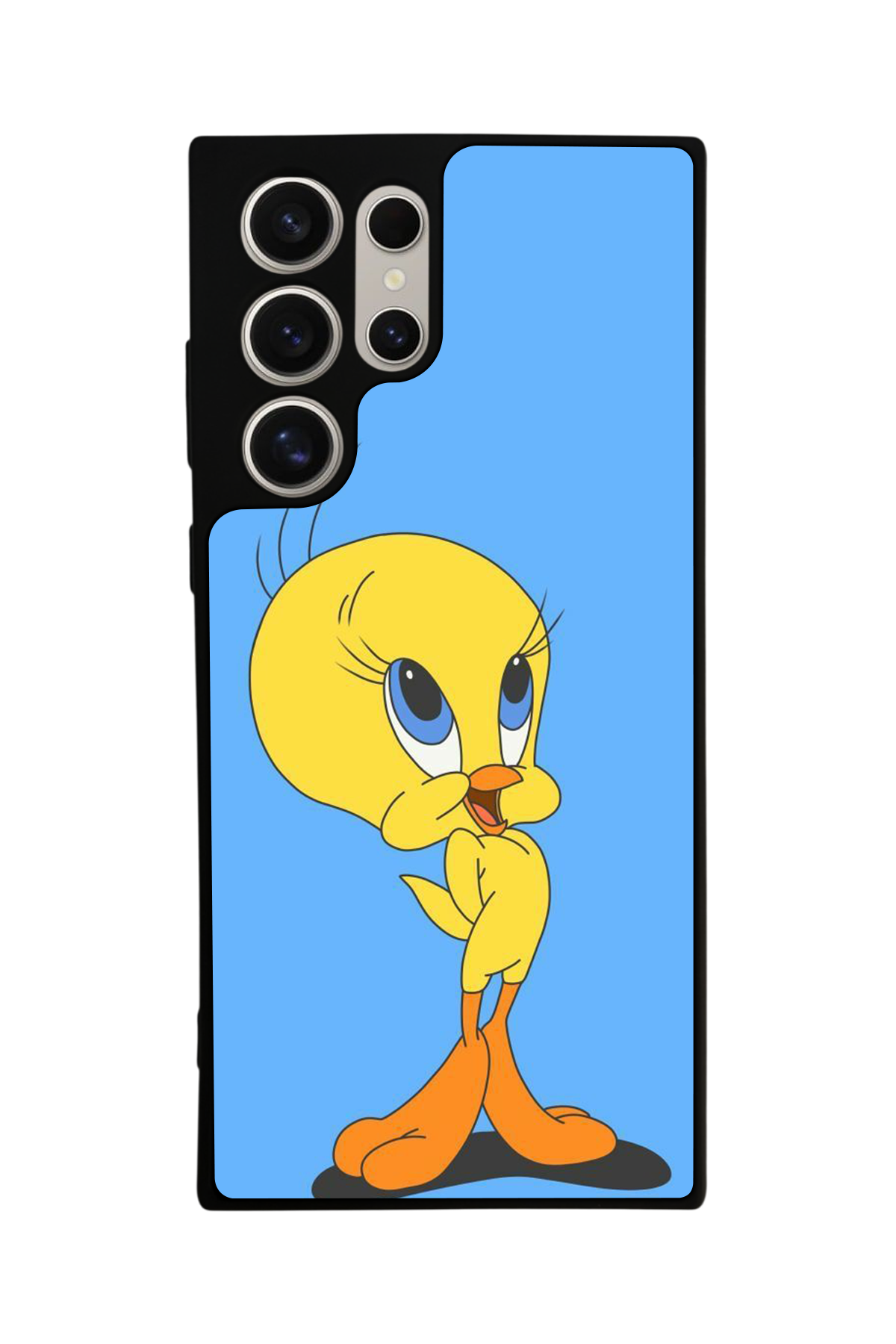 Samsung Galaxy S24 Ultra Uyumlu Tweety Tasarımlı Glossy Premium Kılıf